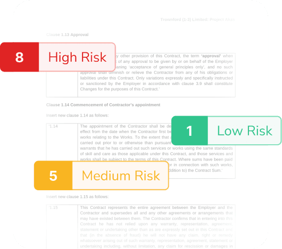  Looking for a One-Off Contract Review?